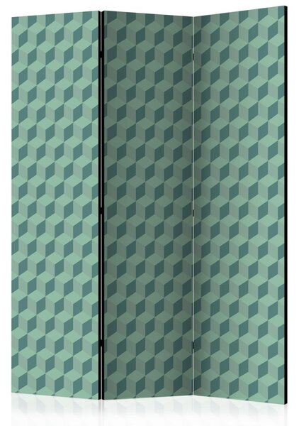 Paraván - Jednobarevné kostky 135x172