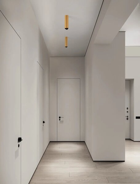 Moderní LED stropní svítidlo Etho zlatá 20