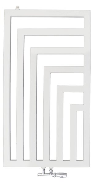 Regnis Kreon, topné těleso 550x1000 mm, 548W, bílá matná, KR100/55/WHITE
