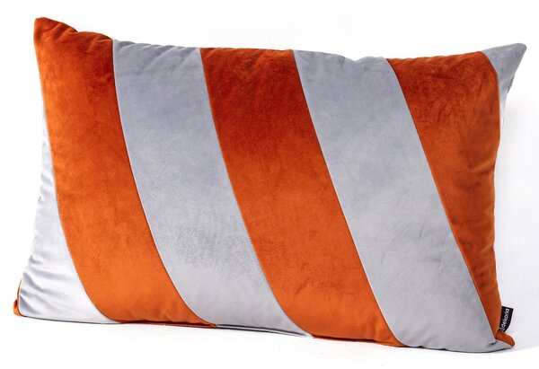 Obdélníkový polštář grey copper