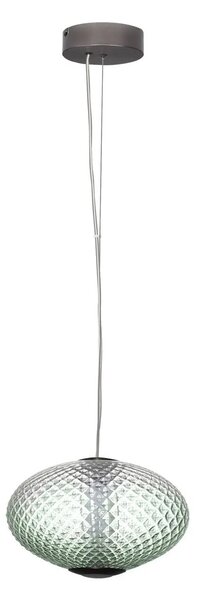 Moderní LED lustr Aora šedá C