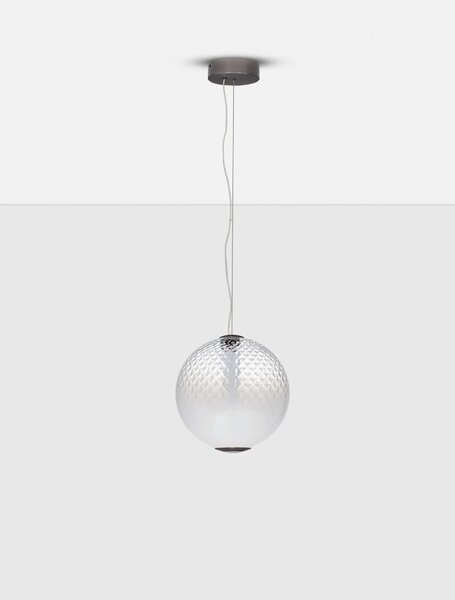 Moderní LED lustr Aora šedá A (9191244)