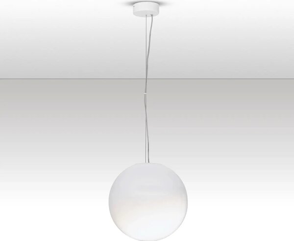 Designový LED lustr Bolita bílá 9W