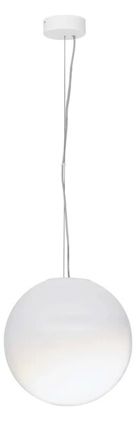 Designový LED lustr Bolita bílá 9W