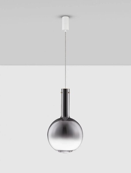Designový LED lustr Nostos černá