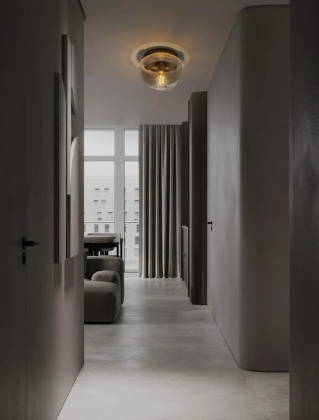 Designové Černé stropní svítidlo Ebony 19 – Moderný