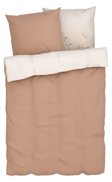Livarno home Saténové ložní povlečení, 240 x 220 cm, 70 x 90 cm (světle růžová) (100392957004)