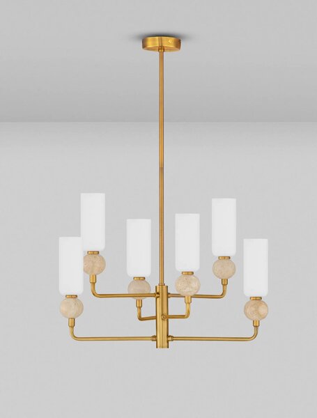 Moderní lustr Filomena Tmavě šedá 55 – 55 cm