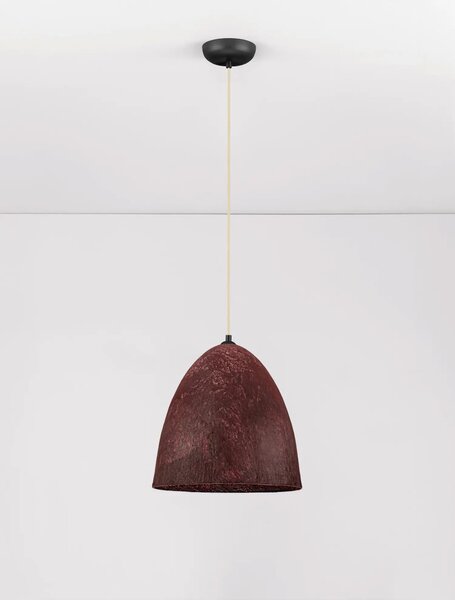 Designový lustr Solis červená 36