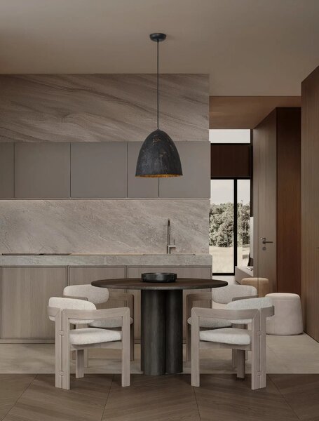 Designový lustr Solis černá 36