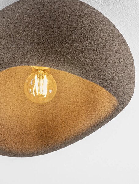 Designové stropní svítidlo Aere hnědá 40