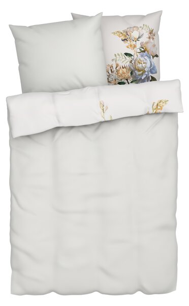 Livarno home Saténové ložní povlečení, 240 x 220 cm, 70 x 90 cm (bílá) (100392957005)