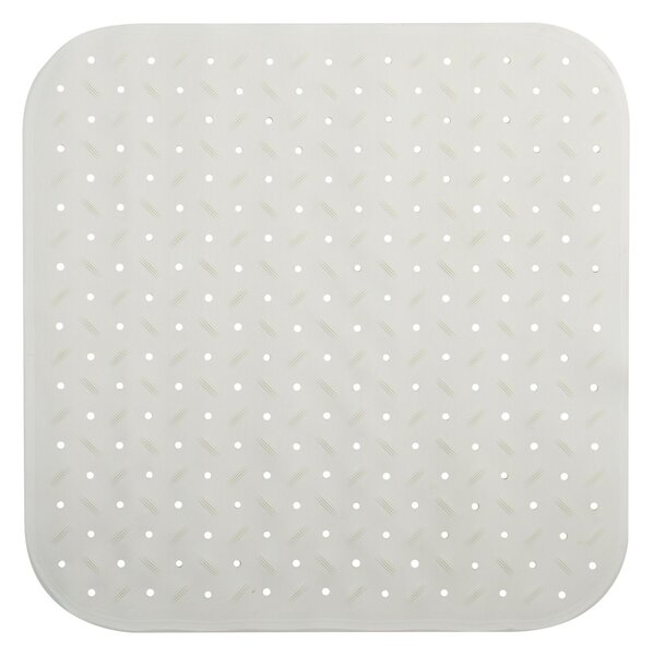 MSV protiskluzová podložka do sprchy CLASS Premium, bílá, SBS kaučuk, 54 x 54 cm