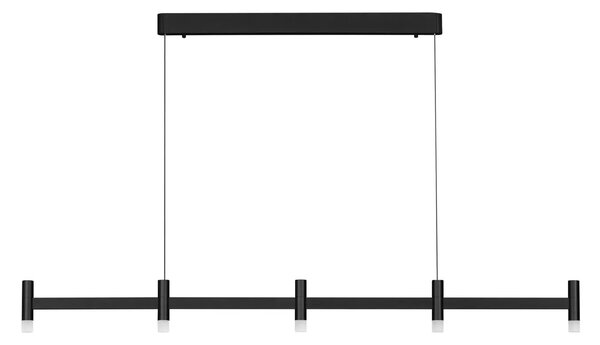 Moderní LED lustr Poetic 3000 K černá 147
