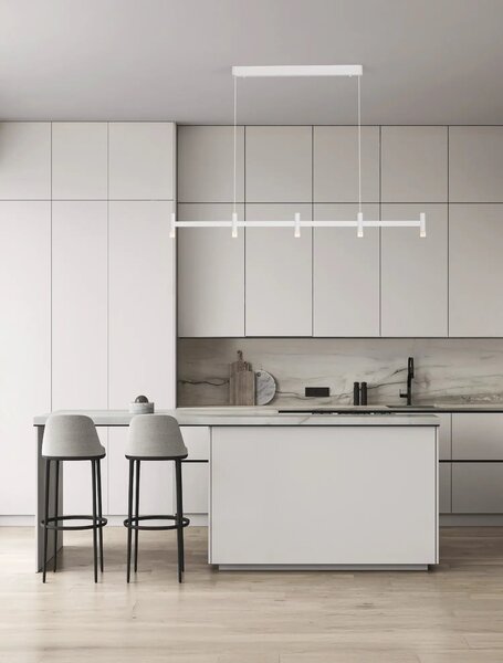Moderní LED lustr Poetic 3000 K bílá 147