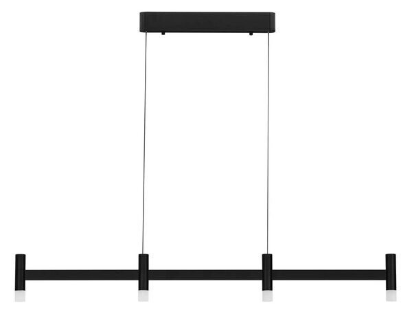 Moderní LED lustr Poetic 3000 K černá 111