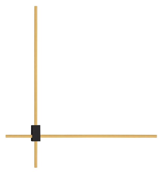 Minimalistcký LED nástěnné svítidlo Peak zlatá