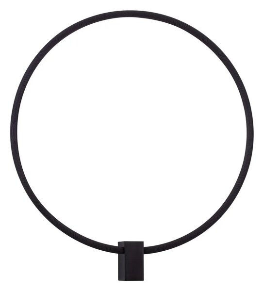 Minimalistcký LED nástěnné svítidlo Cercio černá