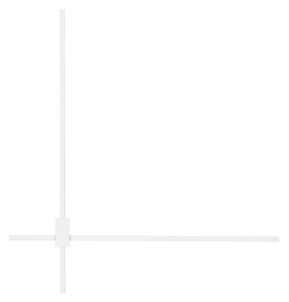Minimalistcký LED nástěnné svítidlo Peak bílá