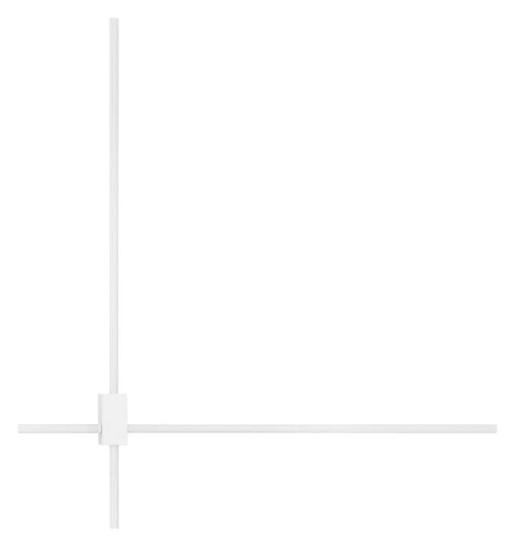 Minimalistcký LED nástěnné svítidlo Peak bílá