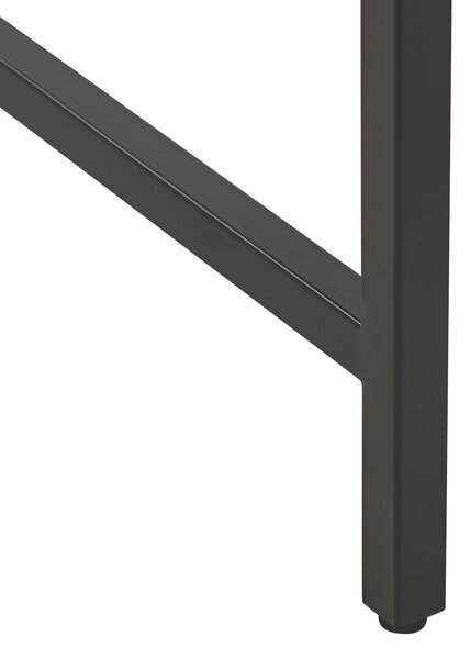 Pracovní stůl JENA 120 cm 60 cm se zásuvkami Černá