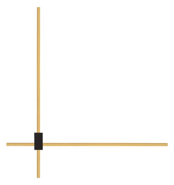 Minimalistcký LED nástěnné svítidlo Peak zlatá