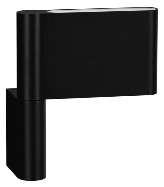 Moderní LED nástěnné svítidlo Flusso černá
