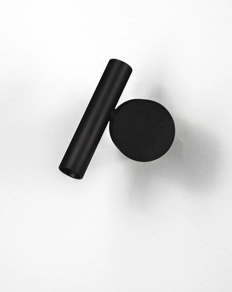 Designové LED nástěnné svítidlo Ciclo černá