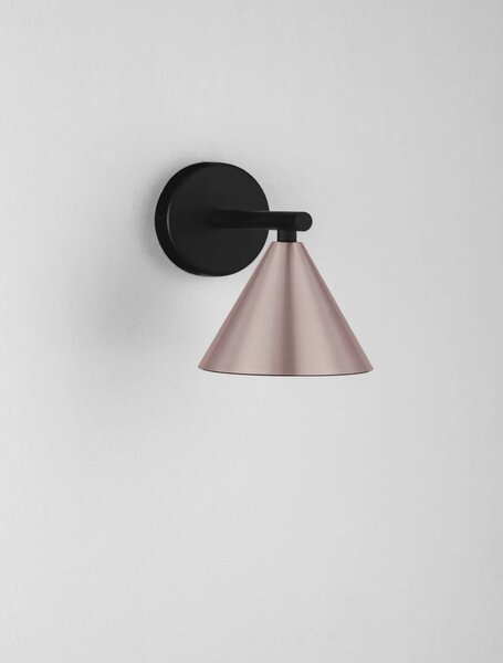 Moderní nástěnná lampa Conico Coffee 19 – Hnědá