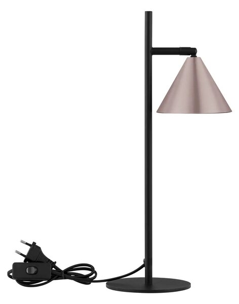 Designová stolní lampa Conico káva – Zlatá