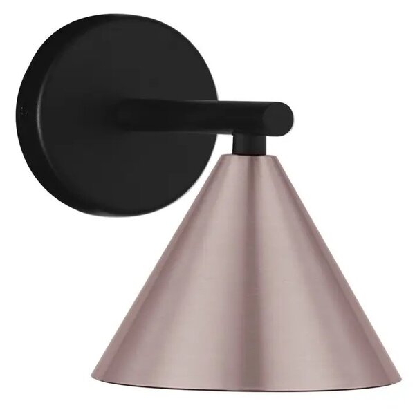 Moderní nástěnná lampa Conico Coffee 19 – Hnědá