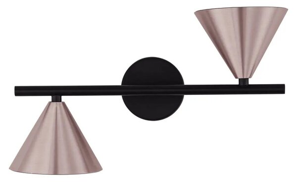 Moderní nástěnná lampa Conico Coffee 34 – Hnědá