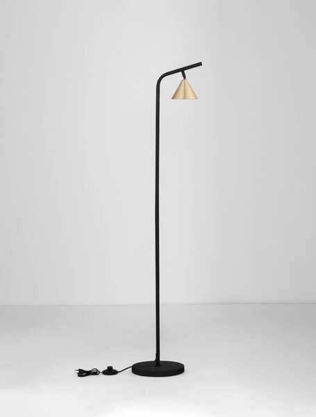 Designová stojací lampa Conico Gold
