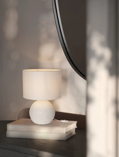 Dizajnová stolová lampa Ever 30 Biela – Bílá