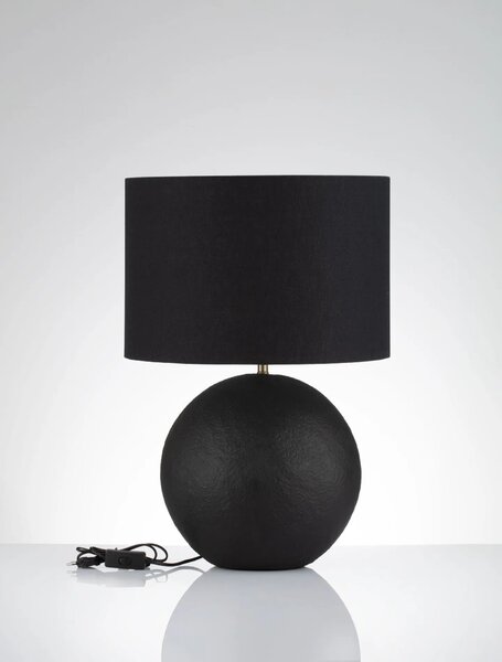Dizajnová stolová lampa Ever 40 Čierna – Černá