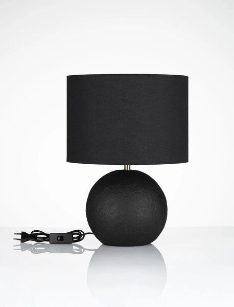 Dizajnová stolová lampa Ever 30 Čierna – Černá
