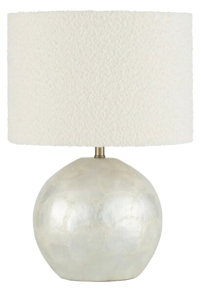 Moderní stolní lampa Ora bílá