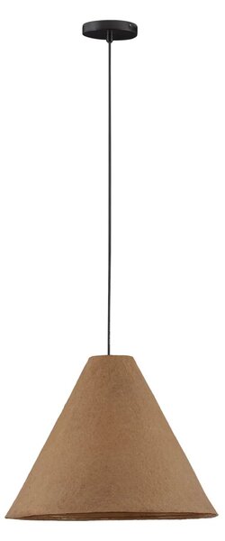 LED moderný luster Joelle 45 Prírodná – Hnědá