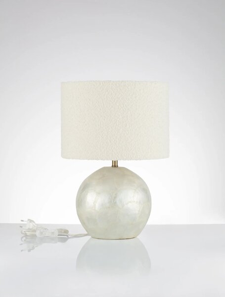 Moderní stolní lampa Ora bílá