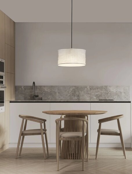LED moderný luster Linnet 38 Biela – Bílá