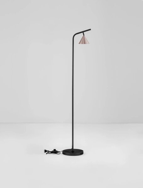Designová stojací lampa Conico černá