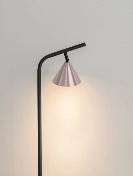 Designová stojací lampa Conico černá