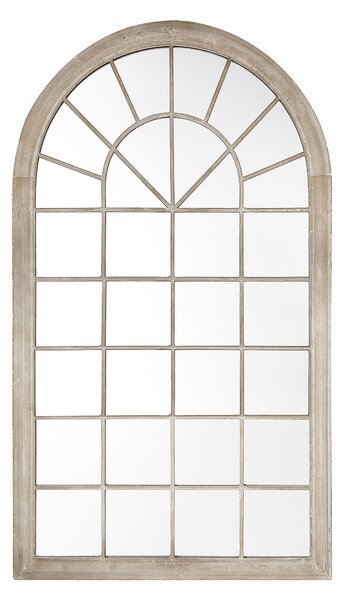 Zrcadlo TREVOL 77 cm 130 cm Kov Béžová