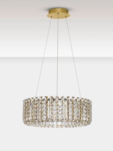 LED moderný luster Celysia Zlatá B