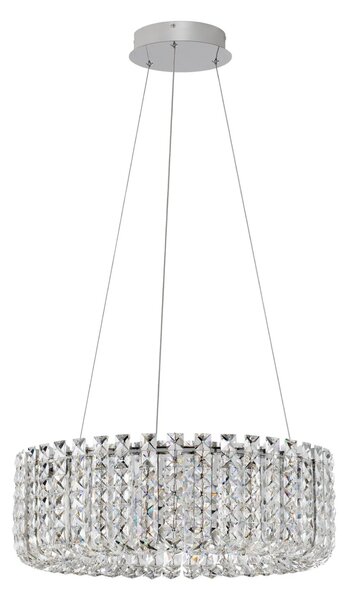 LED moderný luster Celysia Chromová B – Šedá