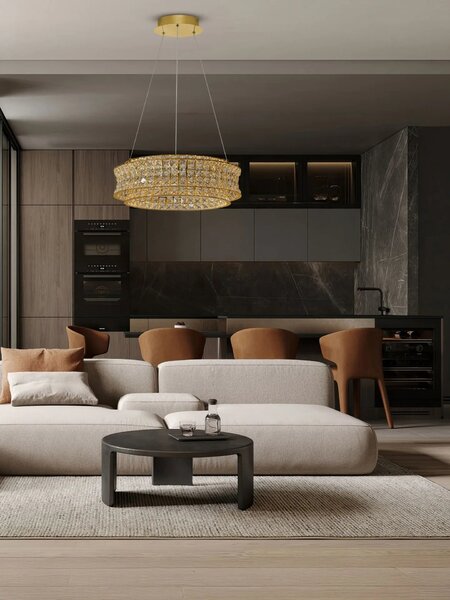 LED moderný luster Celysia 60 Zlatá