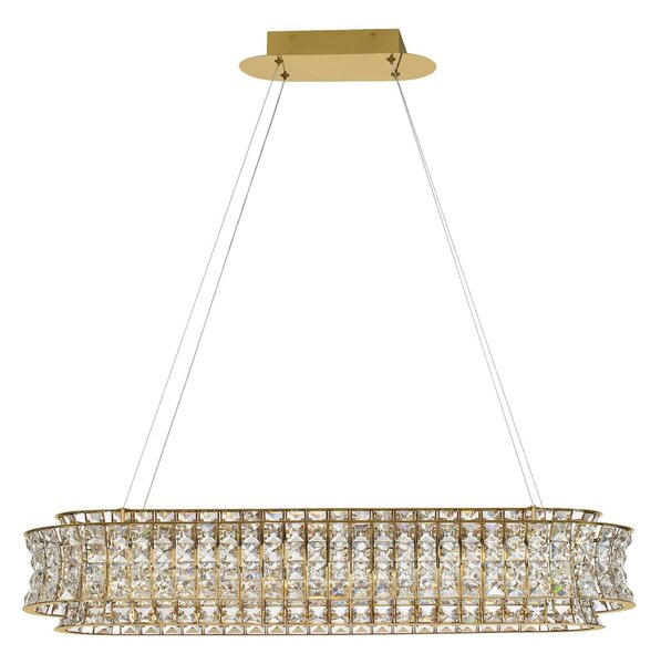 LED moderný luster Celysia 100 Zlatá
