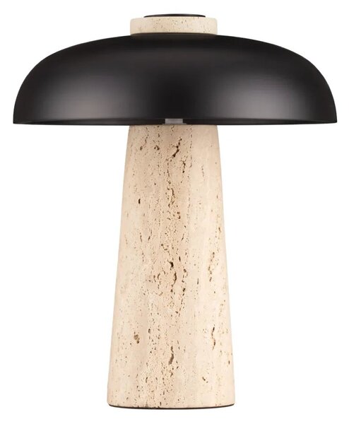 Moderná stolová lampa Lento Čierna – Černá