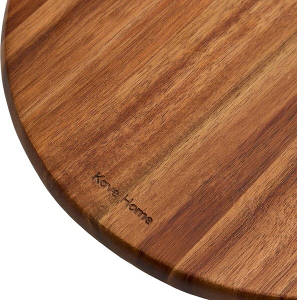 Kave Home Akátové servírovací prkénko Blera Ø 25 cm