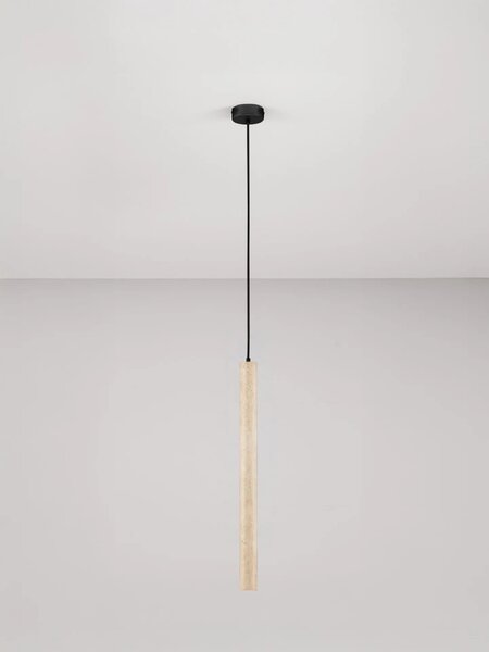 LED moderní lustr Hulo přírodní B